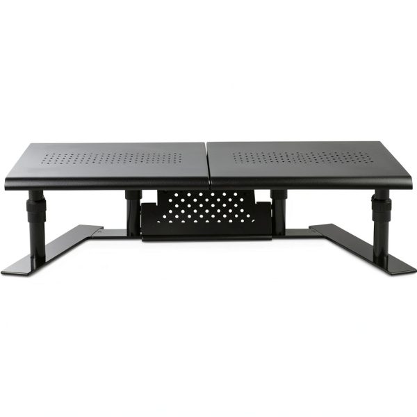 Allsop ErgoTwin Dual Monitor Stand Adjustable Height Metal-5