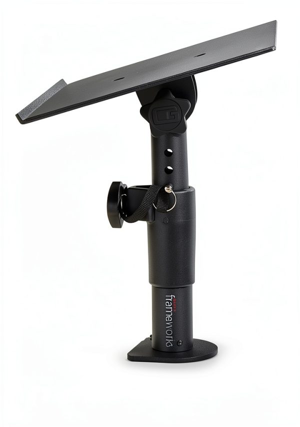 Clamp On Studio Monitor Stands Desktop Speaker Mounts-3