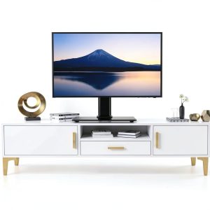 KKTONER Monitor Stand Freestanding Desktop Mount Adjustable-0