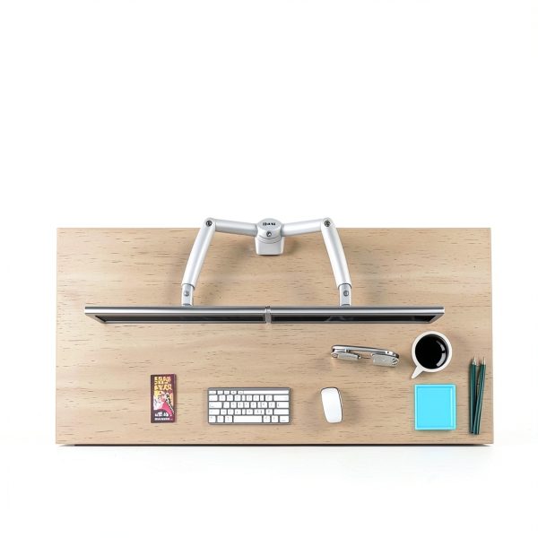 Fellowes Dual Monitor Arm Gas Spring Ergonomic Desk Mount-6