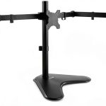 Pavo Triple Monitor Stand Freestanding Height Adjustable-0
