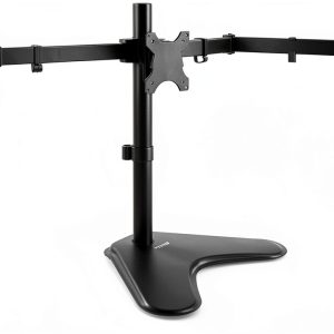 Pavo Triple Monitor Stand Freestanding Height Adjustable-0