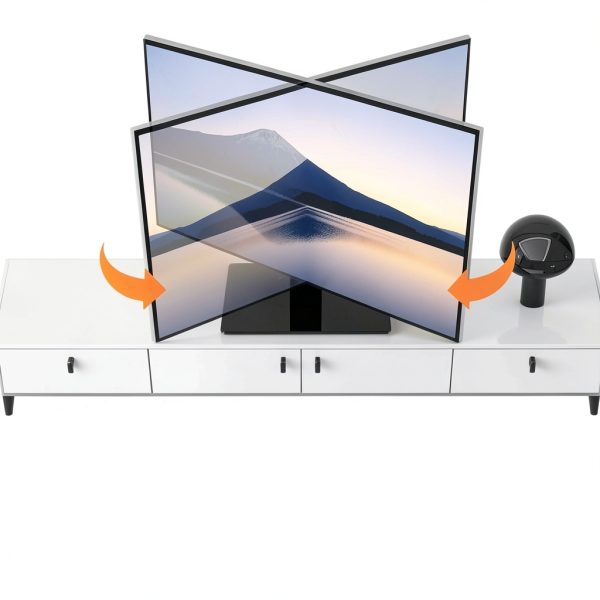 KKTONER Monitor Stand Freestanding Desktop Mount Adjustable-4