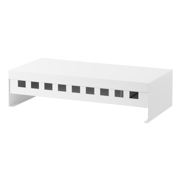 Pavo Monitor Stand Black White Gaming Controller Storage-11