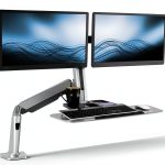 Pavo Dual Monitor Stand Up Desk Converter Ergonomic-0