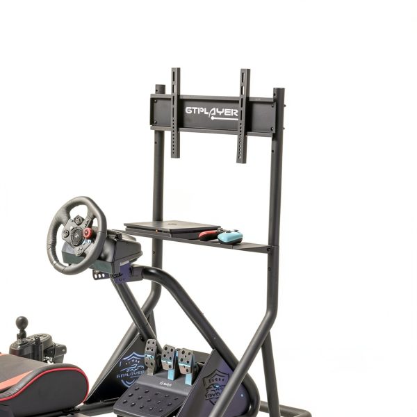 Pavo Monitor Stand Adjustable Height Mobile Gaming TV Mount-4