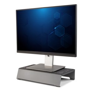 TechStyle Steel Monitor Stand Plus Ergonomic Durable Storage-0