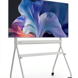 Pavo Universal Rolling TV Stand Steel Mobile Mount Home-0