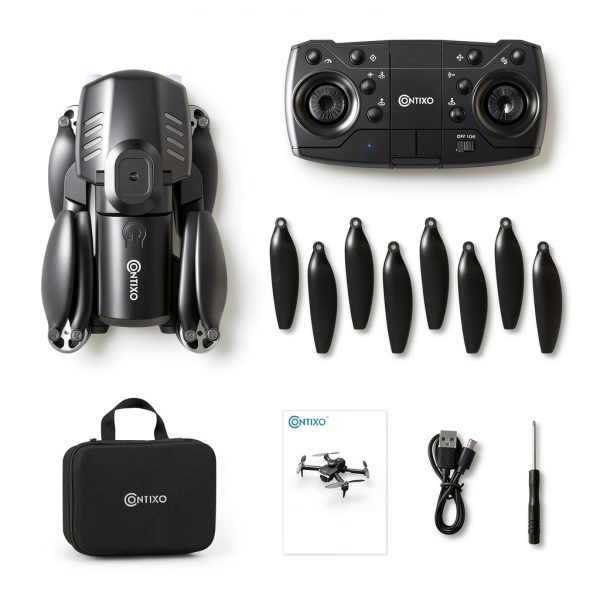Contixo F19 Arvo Foldable Drone 1080P Camera FPV Obstacle-6
