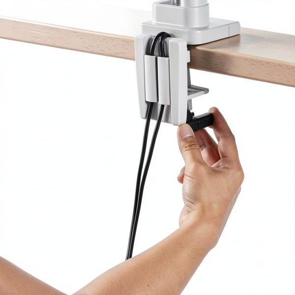 Fellowes Monitor Arm Gas Spring Ergonomic Desk Mount-3