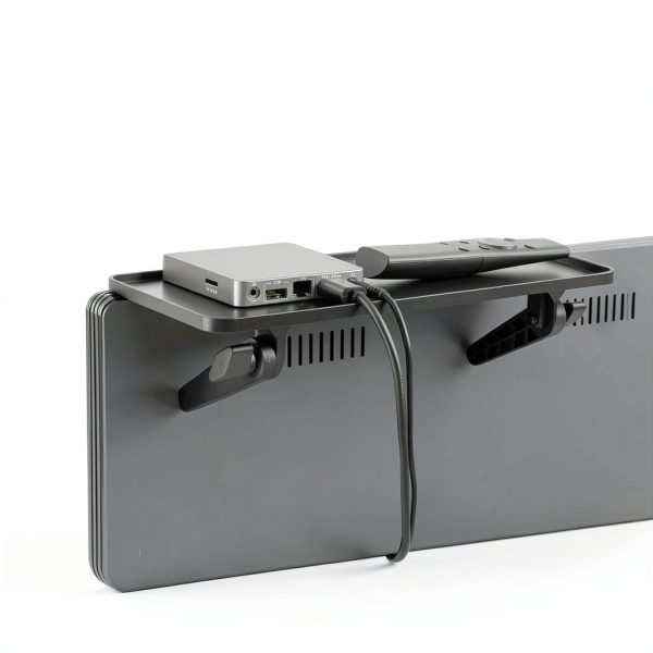 Kickstand Media Console Organize Remotes Speakers Small-9