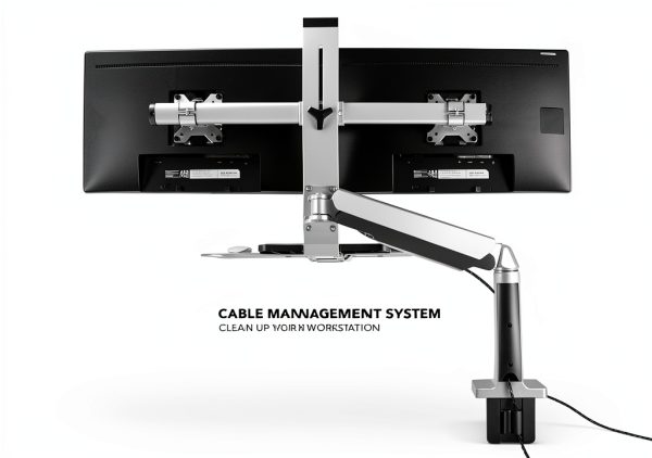 Pavo Dual Monitor Stand Up Desk Converter Ergonomic-5