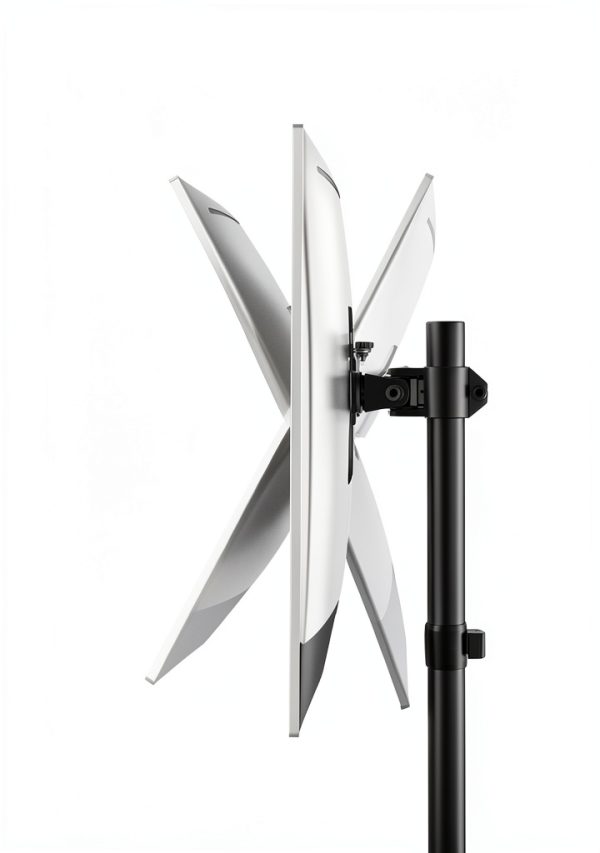 Ergomax Monitor Stand Adjustable Height Swivel Tilt-1