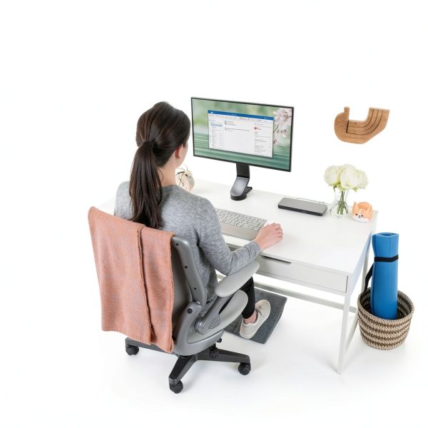 Kensington SmartFit Space Saving Monitor Arm Ergonomic Desk-3