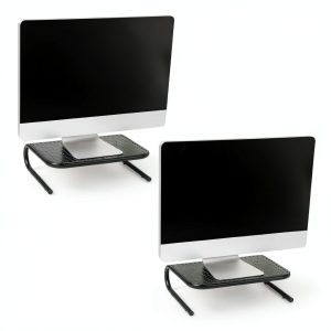 Pavo Ergonomic Metal Monitor Stand for Home Office-0
