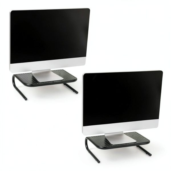 Pavo Ergonomic Metal Monitor Stand for Home Office-0