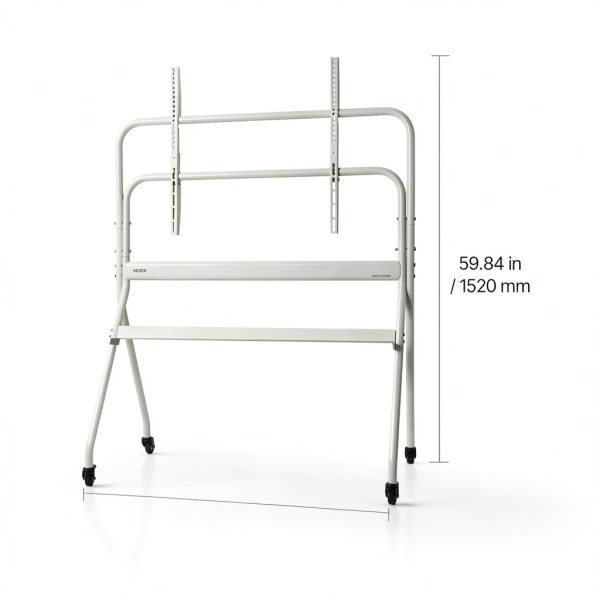 Pavo Universal Rolling TV Stand Steel Mobile Mount Home-7