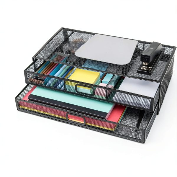 Network Mesh Monitor Stand Organizer Office Home Desk-5
