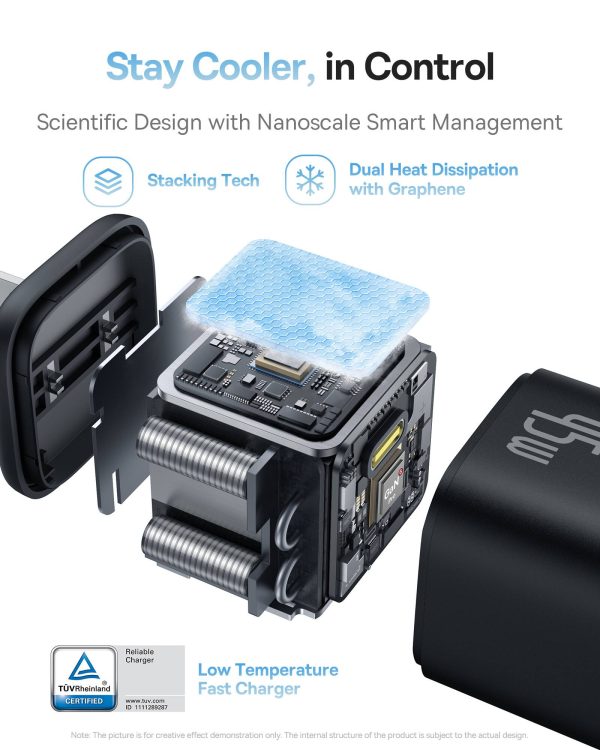 Baseus PicoGo 45W USB C Fast Charger Compact PD3.0-5
