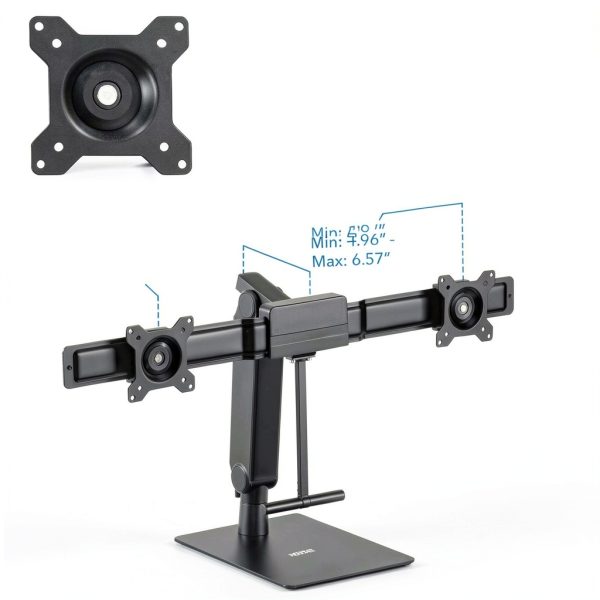 Pavo Dual Monitor Arm Stand Height Adjustable Ergonomic-9