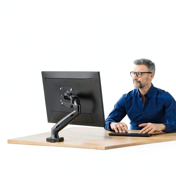 Pavo Monitor Arm Gas Spring Desk Mount VESA 75x75-8