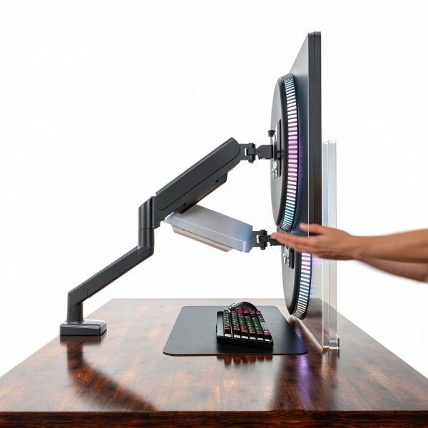 Pavo Monitor Arm Full Adjustable Ergonomic Desk Mount-1