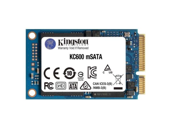 Kingston KC600 256GB MSATA Internal Solid State Drive-0