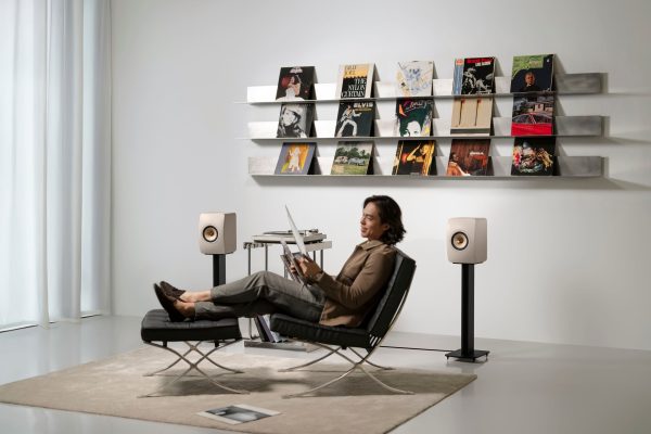 bookshelf with doors