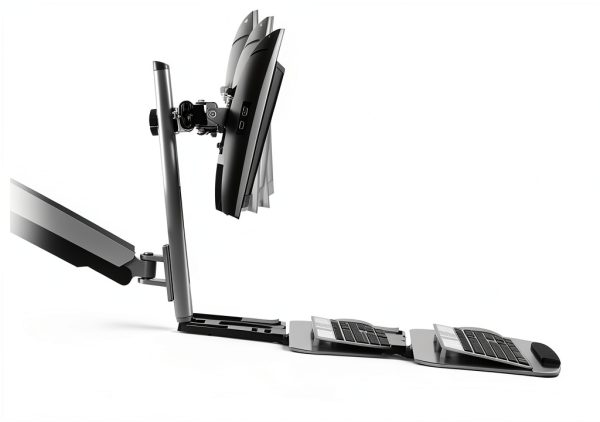 Pavo Dual Monitor Stand Up Desk Converter Ergonomic-3