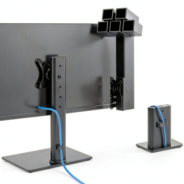 KKTONER Monitor Stand Freestanding Desktop Mount Adjustable-6