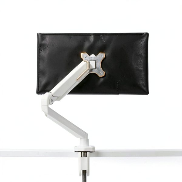 Fellowes Monitor Arm Gas Spring Ergonomic Desk Mount-1