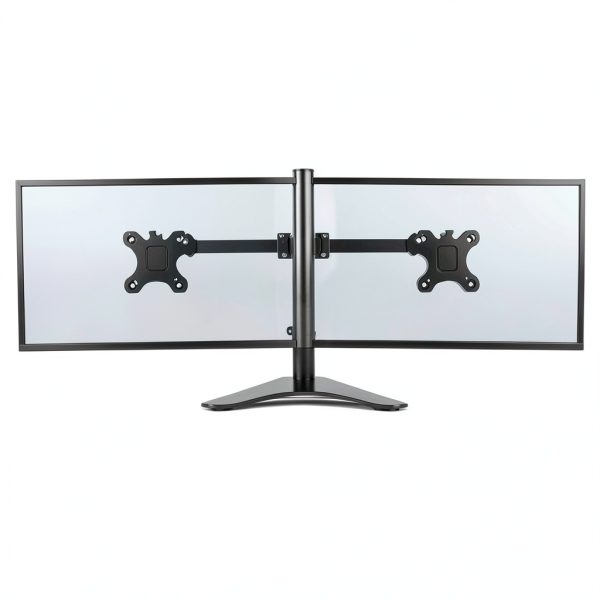 Pavo Dual Monitor Stand Free Standing VESA Mount-3