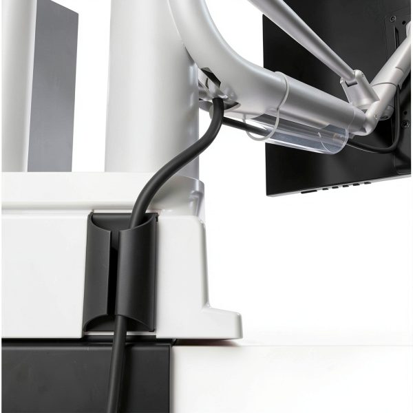 Kanto Dual Arm Monitor Mount Gas Shock Cable Management-3