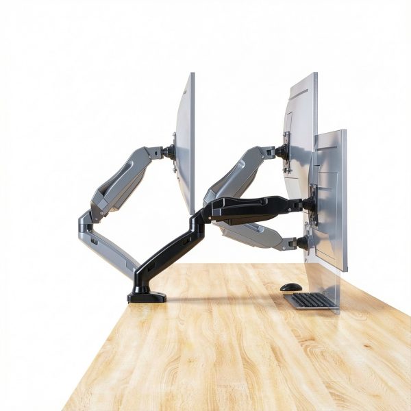 Pavo Monitor Arm Gas Spring Desk Mount VESA 75x75-6