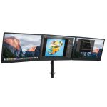 Pavo Triple Monitor Mount Ergonomic Adjustable Cable-0