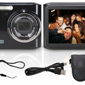 Kodak PIXPRO FZ45 Digital Camera Bundle 4x Zoom Full HD-0