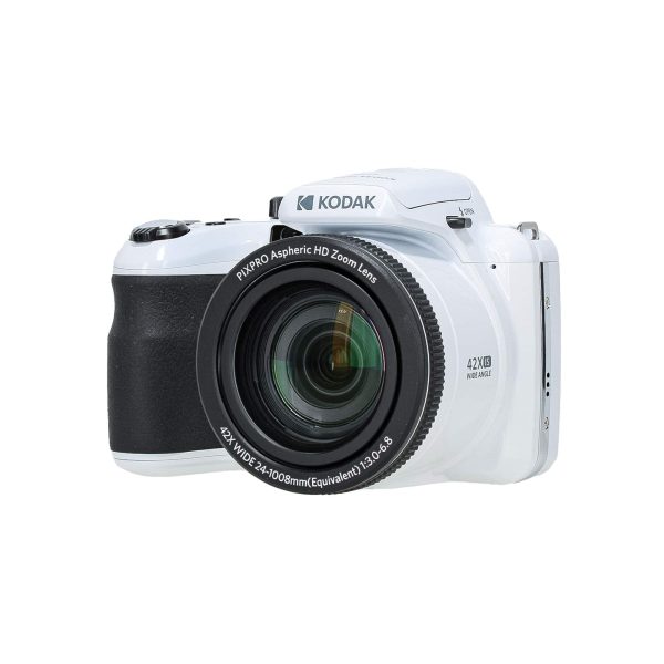 Kodak PIXPRO AZ425 Digital Camera White AZ425WH Bundle-3