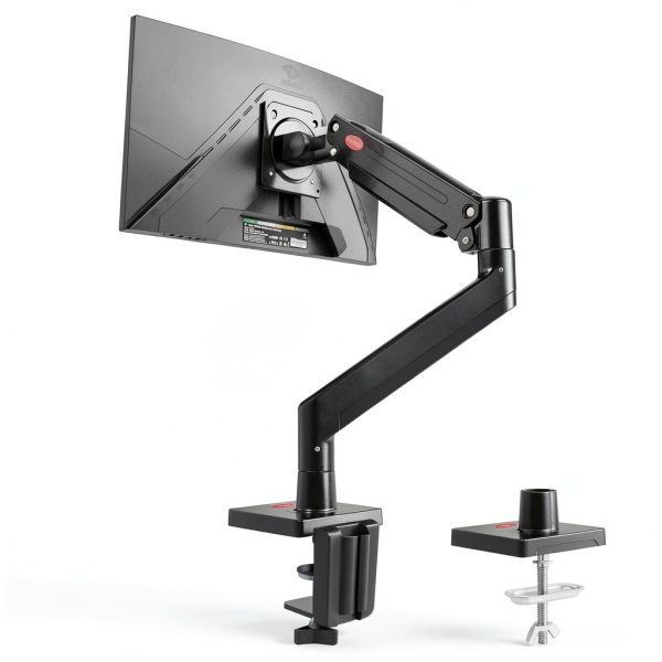 Pavo Monitor Arm Aluminum Gas Spring Desk Mount-0
