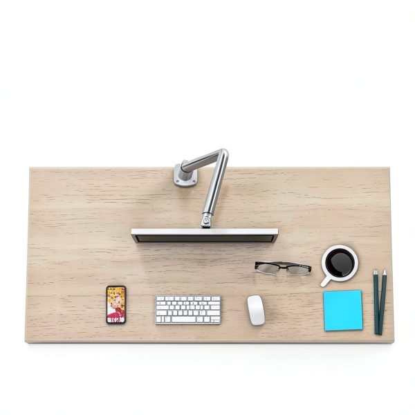 Fellowes Monitor Arm Gas Spring Ergonomic Desk Mount-6
