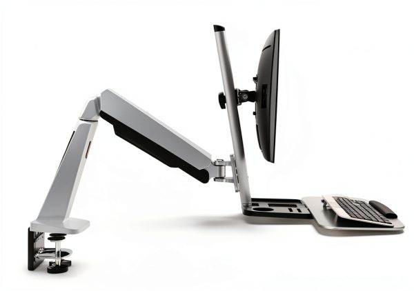 Pavo Height Adjustable Workstation Gas Spring Arm Ergonomic-7