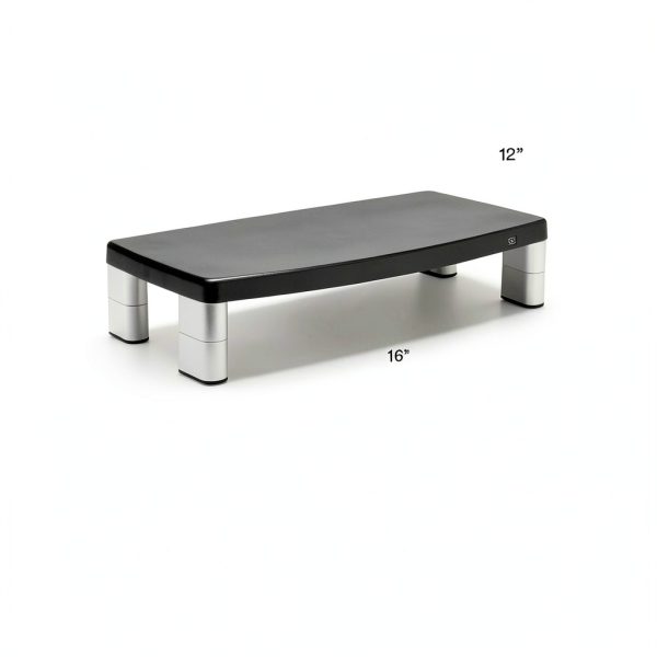 3M Adjustable Monitor Stand Ergonomic Height Stacking-5