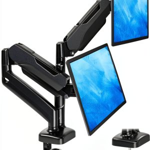 Pavo Dual Monitor Arm Full Motion Ergonomic Desk Mount-0