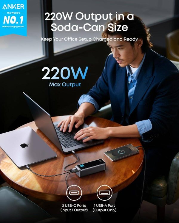 Anker Prime Power Bank 220W Portable Charger 20100mAh-1