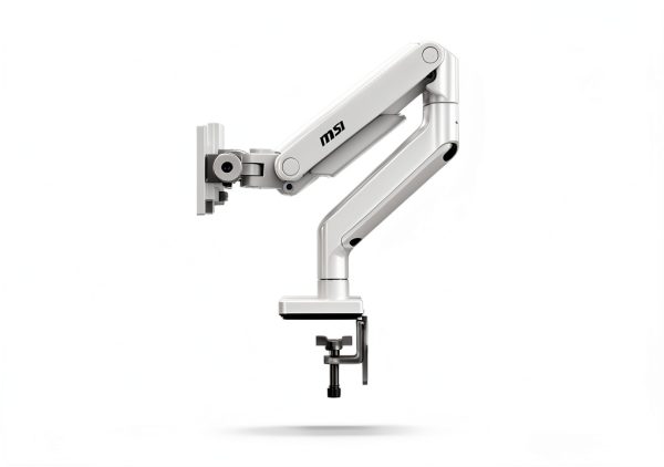 MSI Dual Monitor Stand Heavy Duty VESA Compatible Adjustable-8