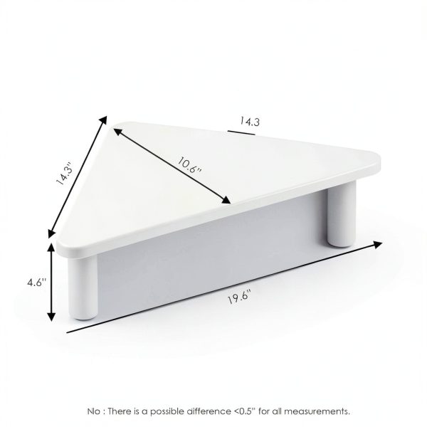 Furinno Turn N Tube Corner Monitor Riser Stand Simple Design-1