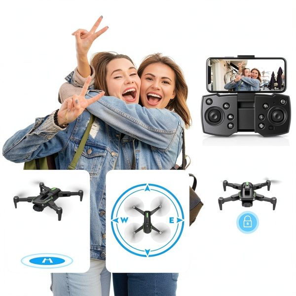 VILINICE Drone with Camera Foldable Design for Adults-1