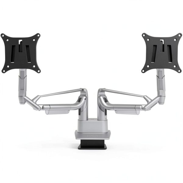 Kanto Dual Arm Monitor Mount Gas Shock Cable Management-0