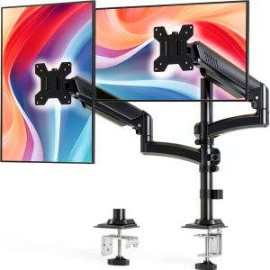 Pavo Dual Monitor Arm Full Motion Adjustable Desk Mount-0