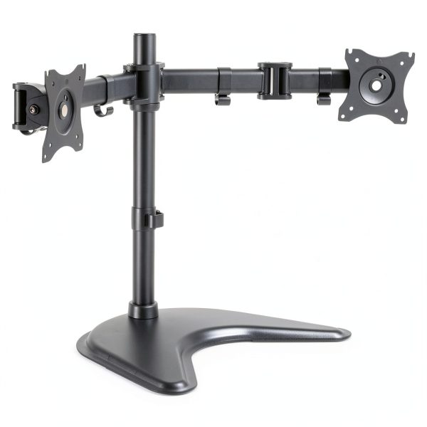 Pavo Dual Monitor Arm Freestanding Steel Base Ergonomic-3