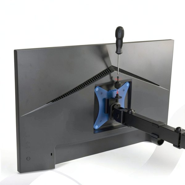 ACGAM Dual Monitor Arm Steel Mount VESA Desk Clamp-9